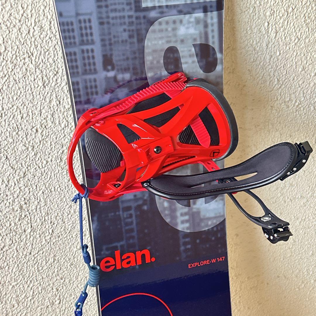 ELAN EXPLORE 147cm スノーボード セット 初心者 - メルカリ