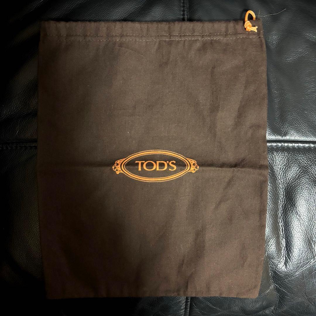 TOD'S スウェー ドシューズ ローファー　BLACK 27.5cm