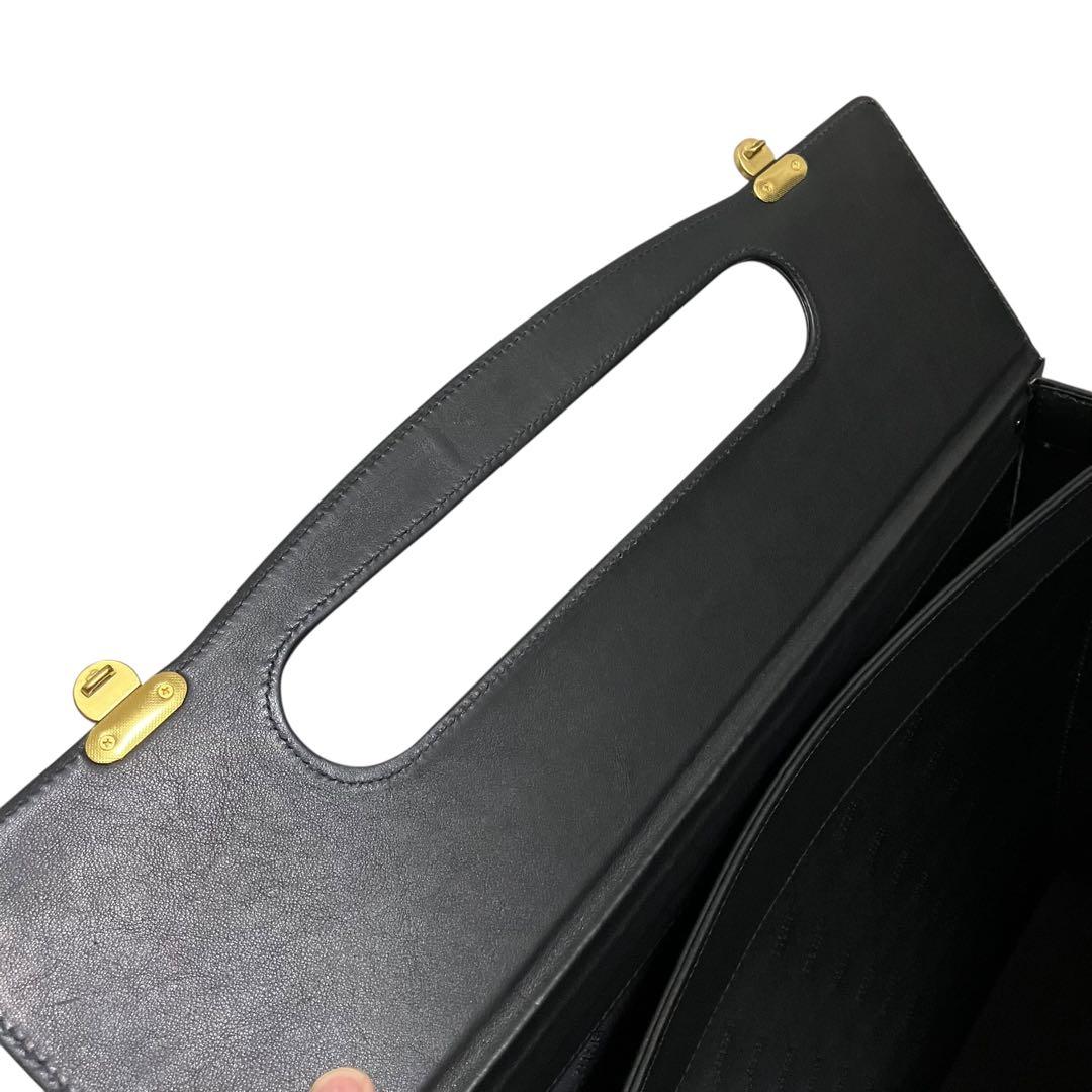 未使用 モンブラン アタッシュケース トランク ビジネスバッグ レザー