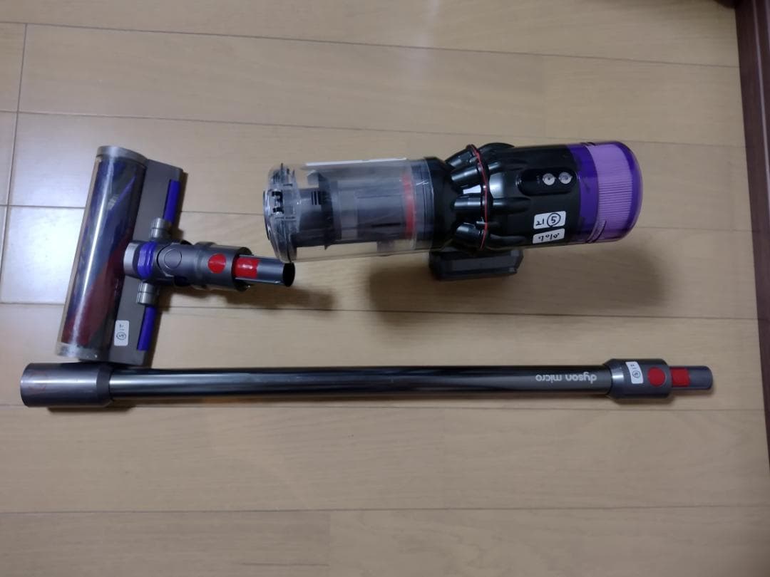 ダイソン★掃除機★Micro 1.5kg★SV21★純正バッテリー新品と同等★5