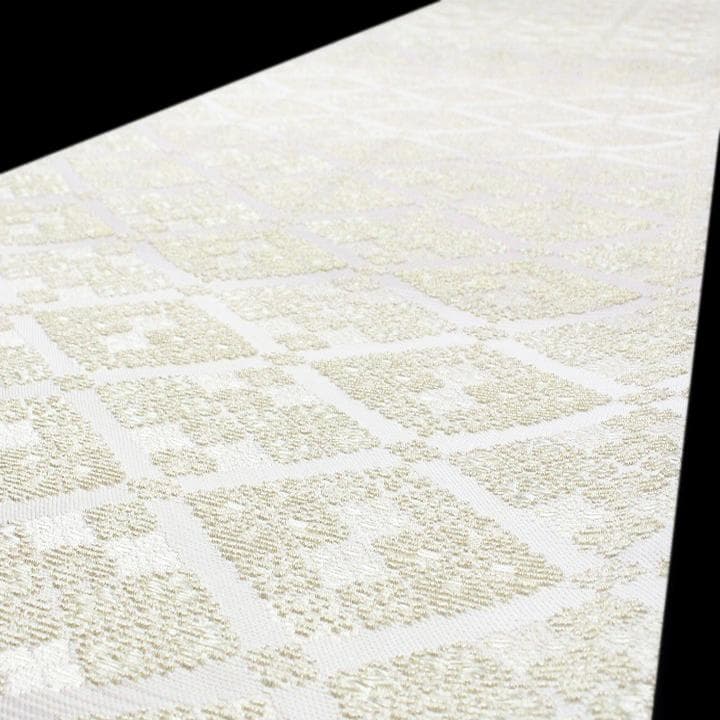 三越】お誂え 上品に華やぐ【有職文様】 ～幸菱・さいわいびし～ 美品