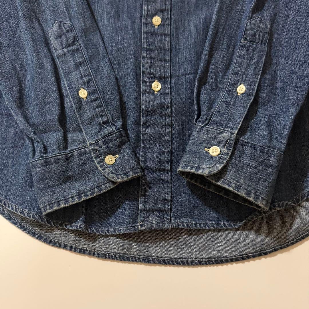 23年製✨ポロラルフローレン デニム ダンガリーシャツ ポニー