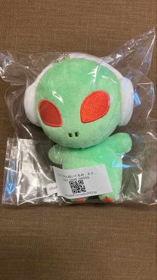 Sammy】エイリやんグッズ（ぬいぐるみ、タオル、クリアファイル