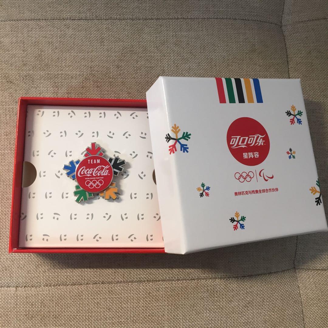 コカコーラピンバッチ 北京2022オリンピック限定