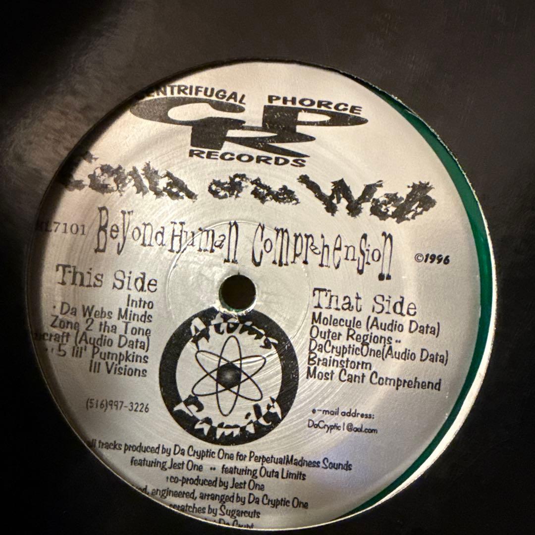 Centa Of Da Web ‎– Beyond Human Comprehe Centa Of Da Web - Beyond Human Comprehension '96 LP US ORG!EX-/EX