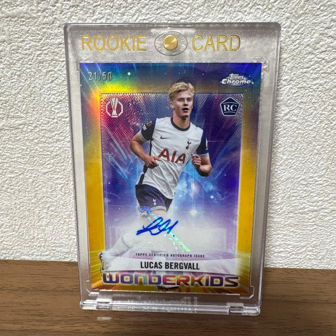 さかつ　lucas bergvall /50 直筆サインカード さかつ lucas bergvall /50 直筆サインカード さかつ lucas bergvall