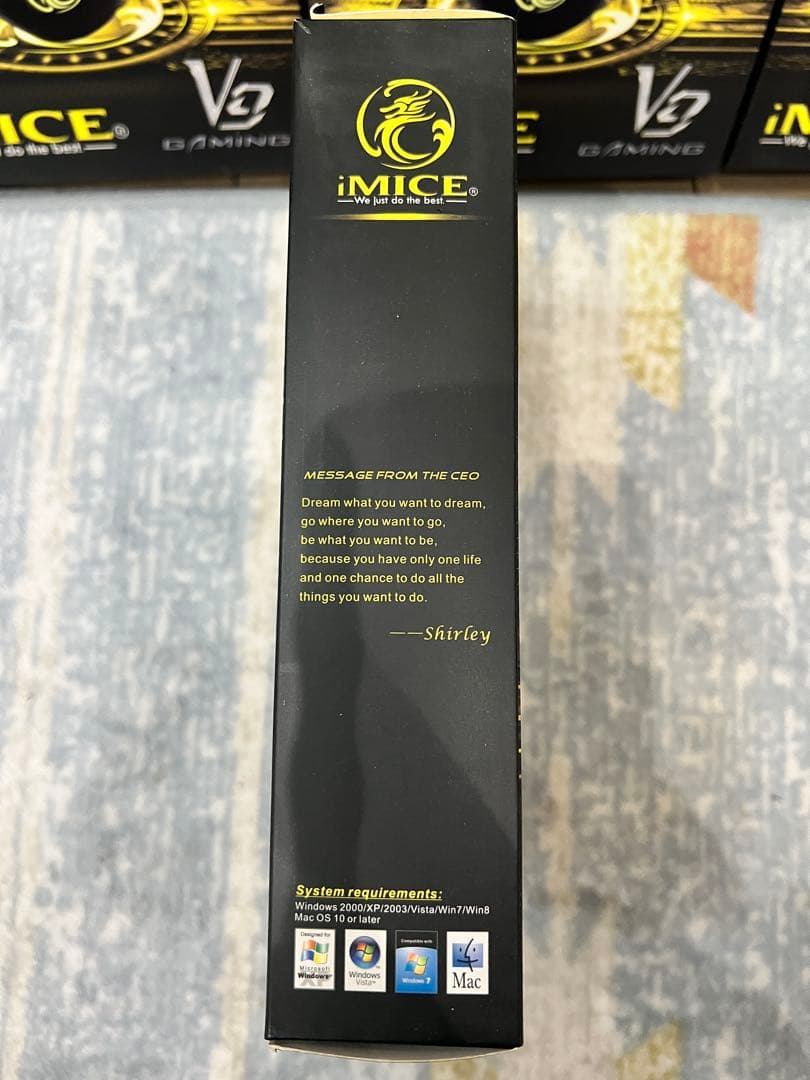 10個】ゲーミングマウス iMICE V9 7ボタン 4000DPI 光学式 - メルカリ