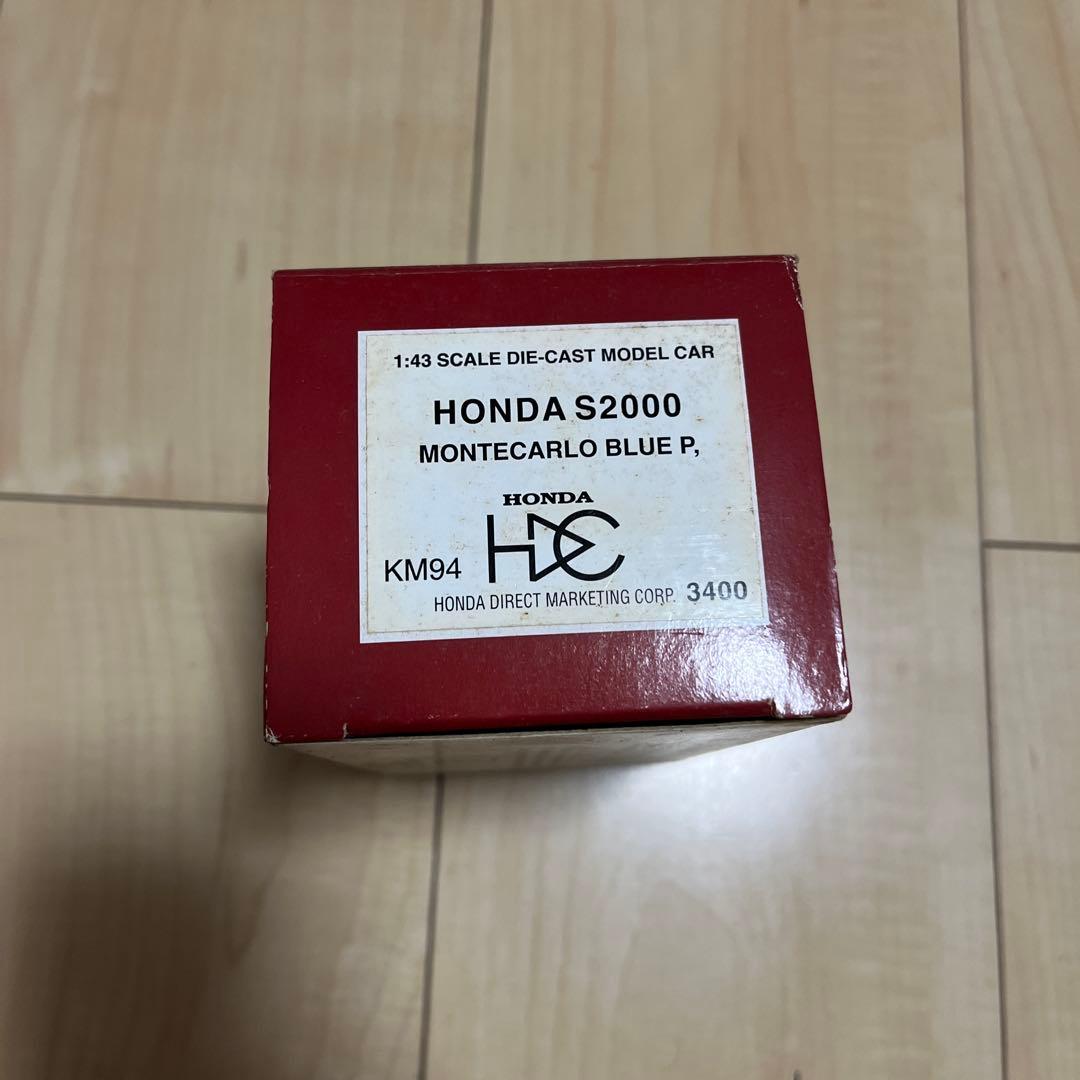 送料込】HONDA S2000 モンテカルロブルー 1/43 - メルカリ