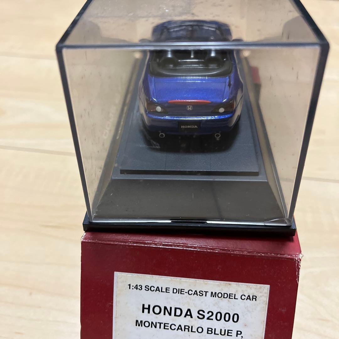 送料込】HONDA S2000 モンテカルロブルー 1/43 - メルカリ