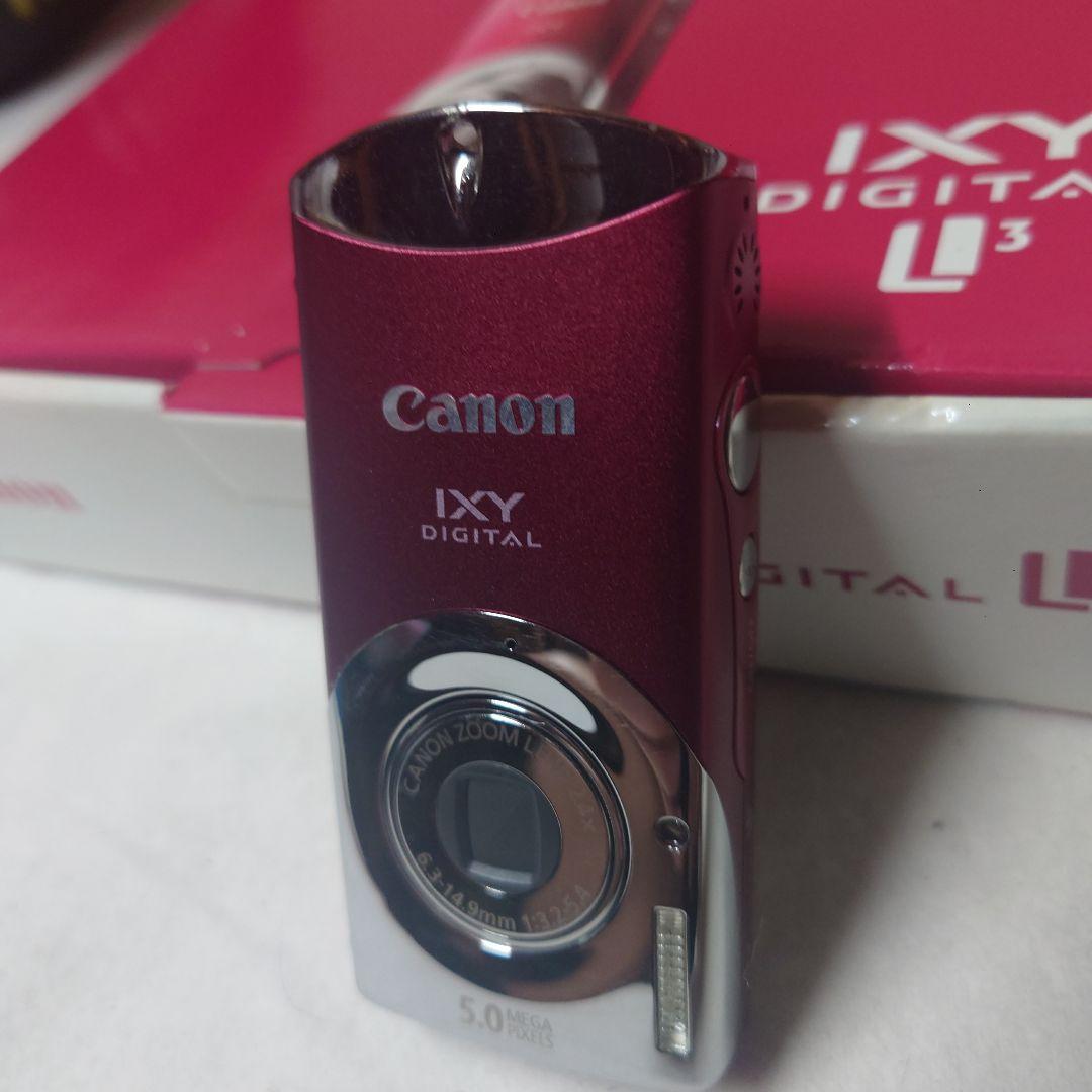 Canon IXY DIGITAL L3 レッド 500万画素・箱付き - メルカリ