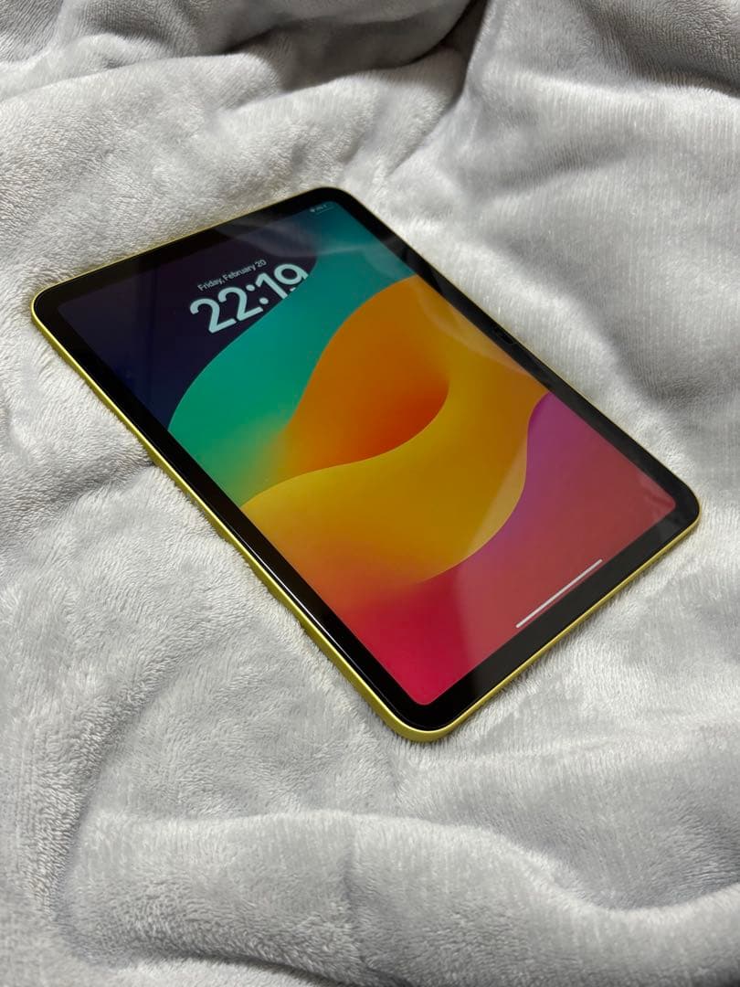 美品】 iPad 第10世代 イエロー 64GB ※本体のみ - メルカリ