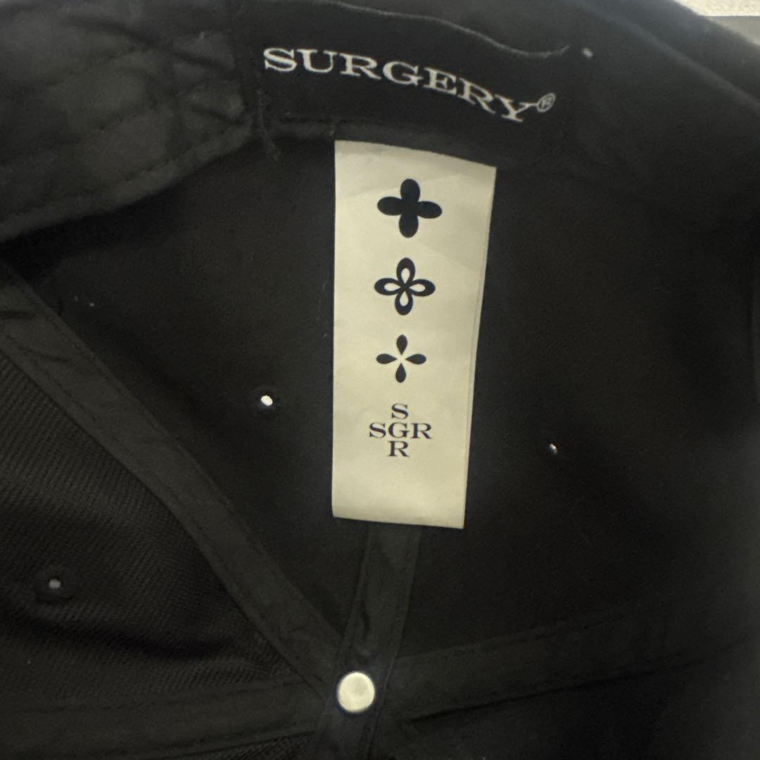 surgeryメタルクローバーロゴキャップ [リピータークーポン タグ 袋付き]