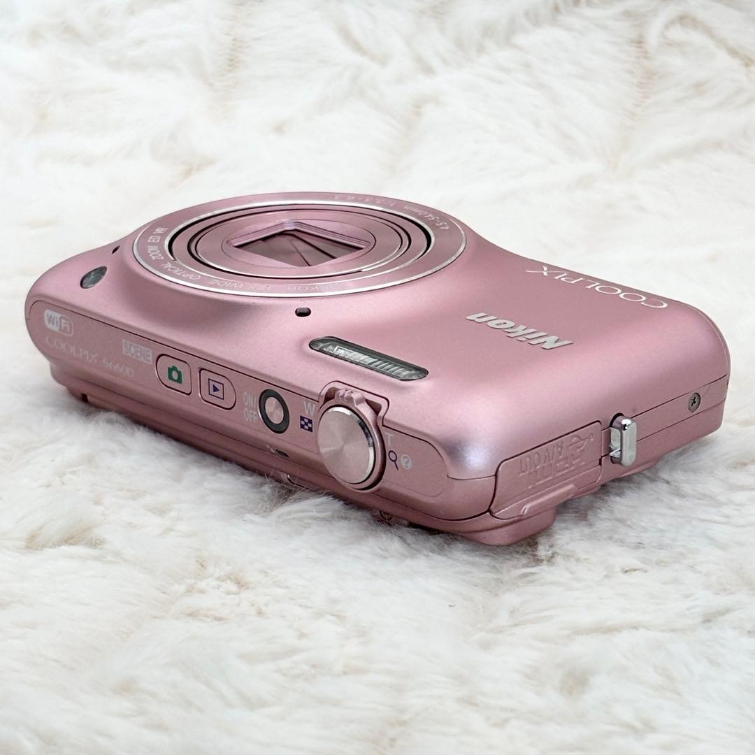 動作良好✨ Nikon COOLPIX S6600 ピンク - メルカリ