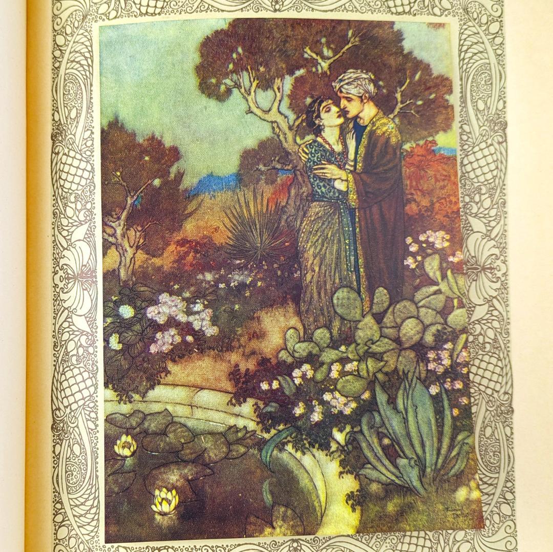 エドマンドデュラック挿画本『ルバイヤート』カラーイラスト20枚総揃