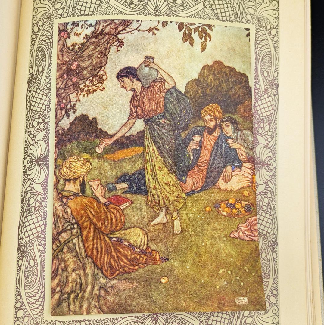 エドマンドデュラック挿画本『ルバイヤート』カラーイラスト20枚総揃