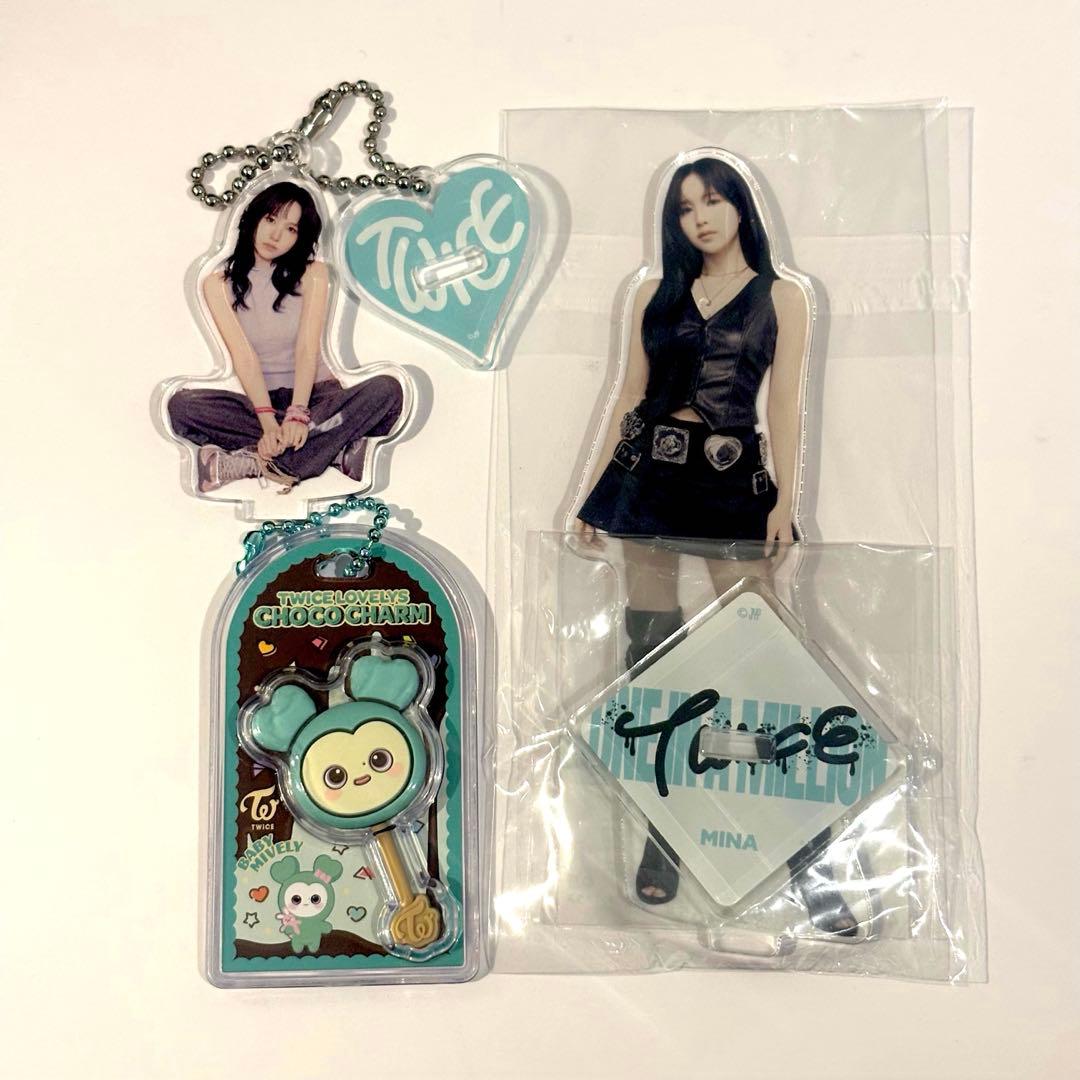 TWICE ミナ MINA チャーム アクスタ - メルカリ