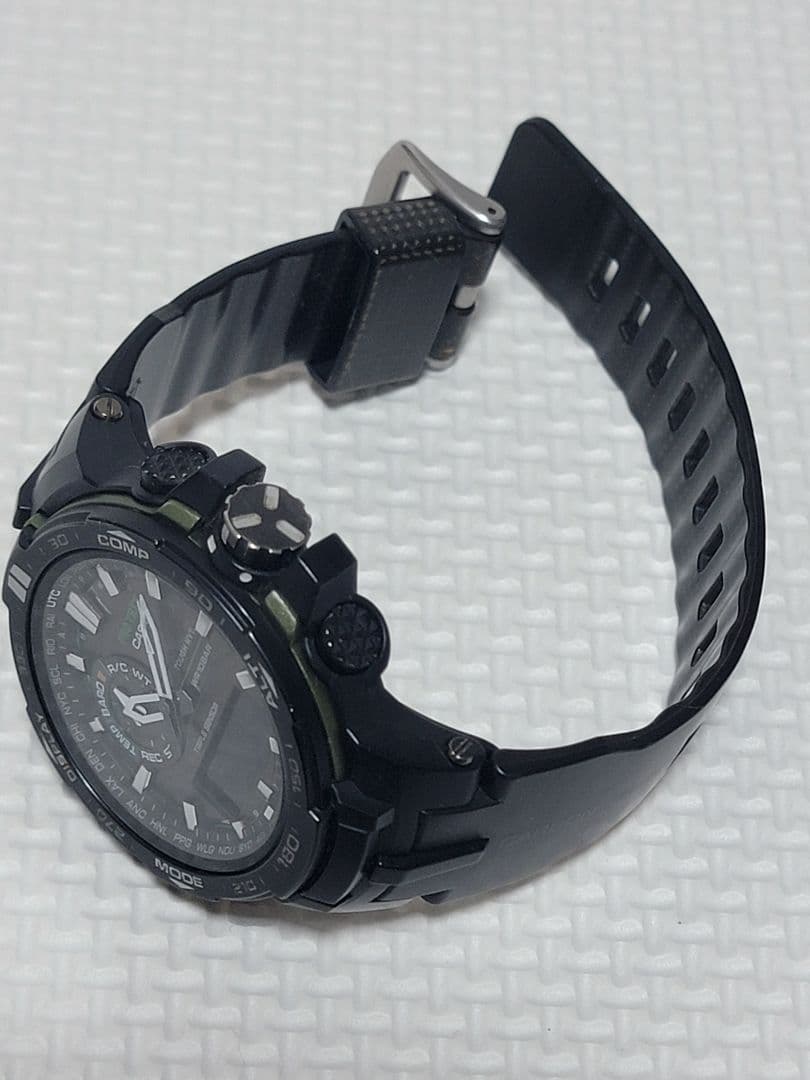 CASIO PRO TREK PRW-6000Y 電波ソーラー トリプルセンサー - メルカリ