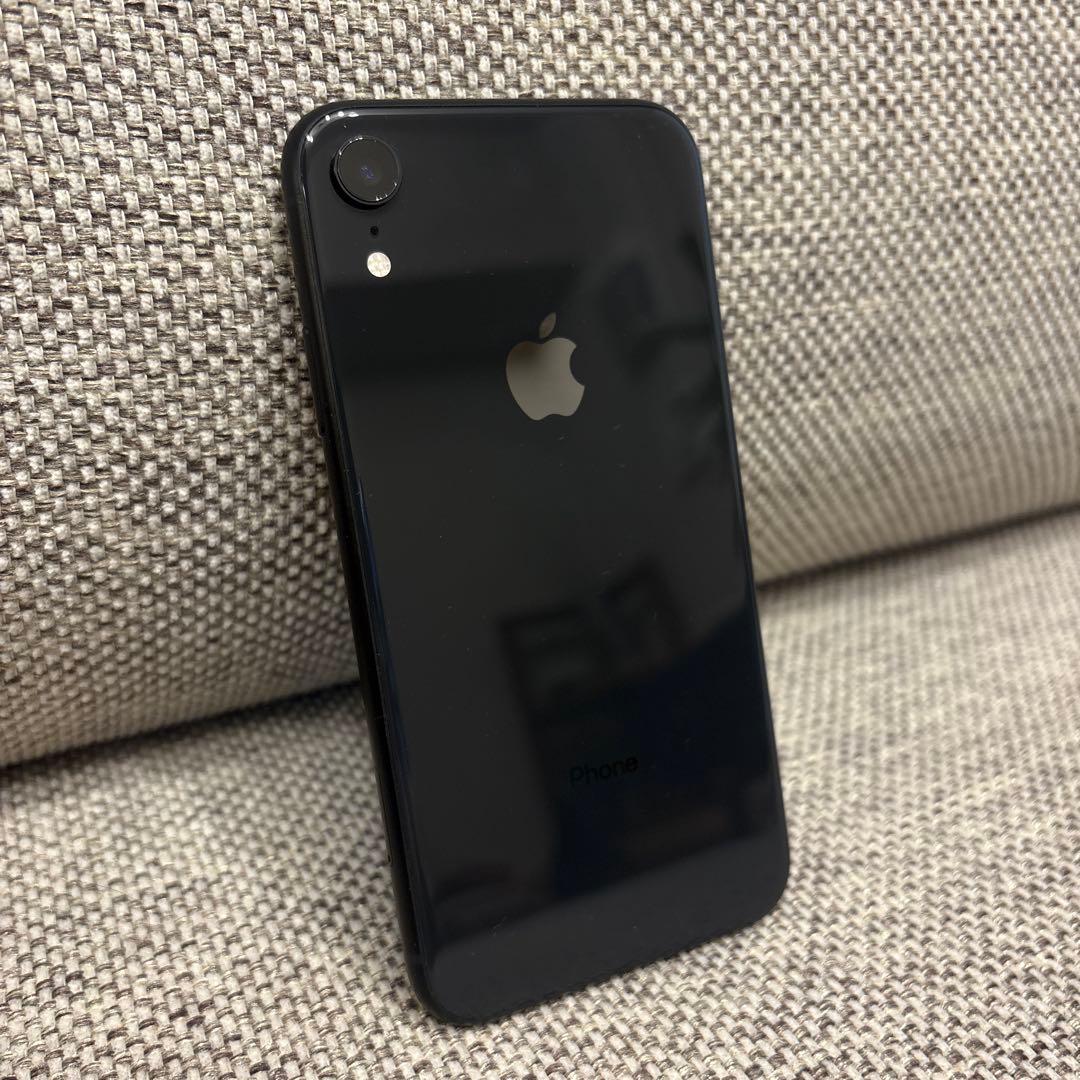美品】Apple iPhone XR 64GB ブラック 黒 - メルカリ