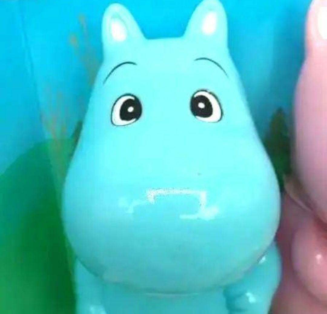 ムーミン 昭和 放送当時物！ ソフビ 人形【 なかよし ムーミン