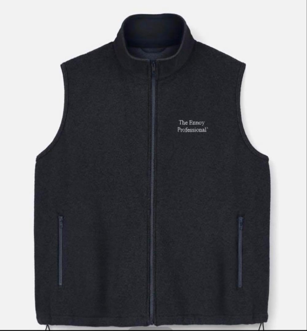 The Ennoy Professional フリースベスト Lサイズ ブラック ennoy フリースベスト ブラック Lサイズ USA製 美品 - メルカリ