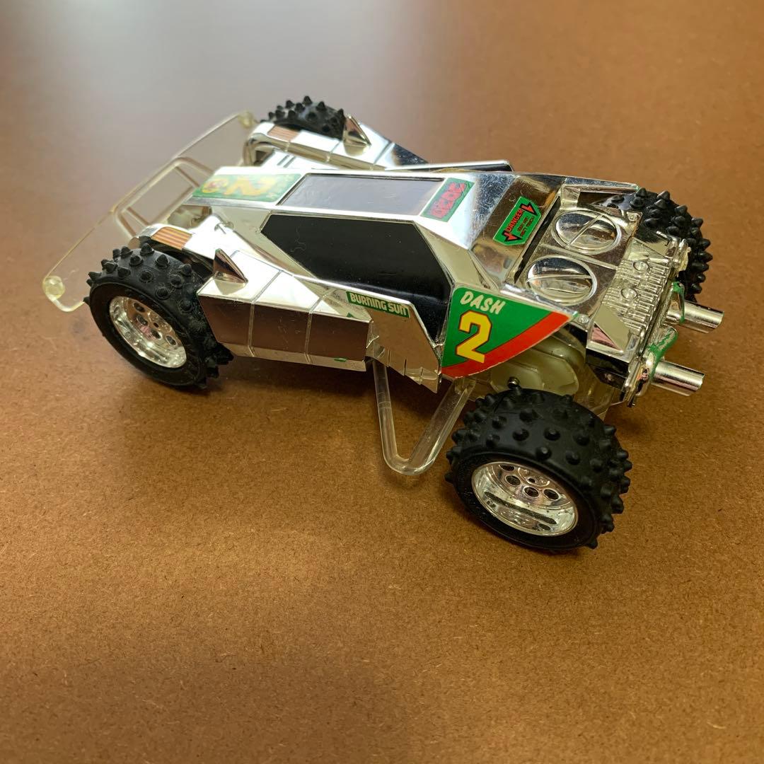 ミニ四駆 バーニングサン 透明シャーシ - メルカリ