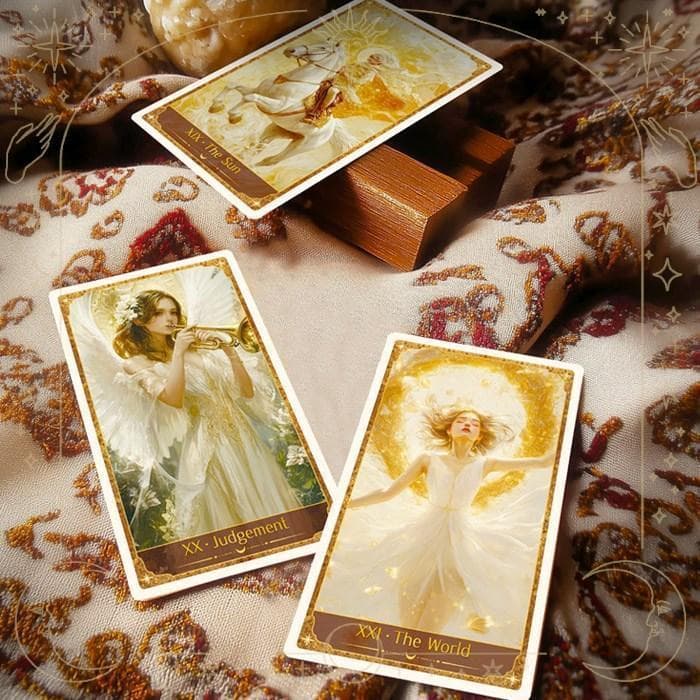 人気メーカー新作✨エレガントな美麗イラスト✨金色の車輪の守護者の