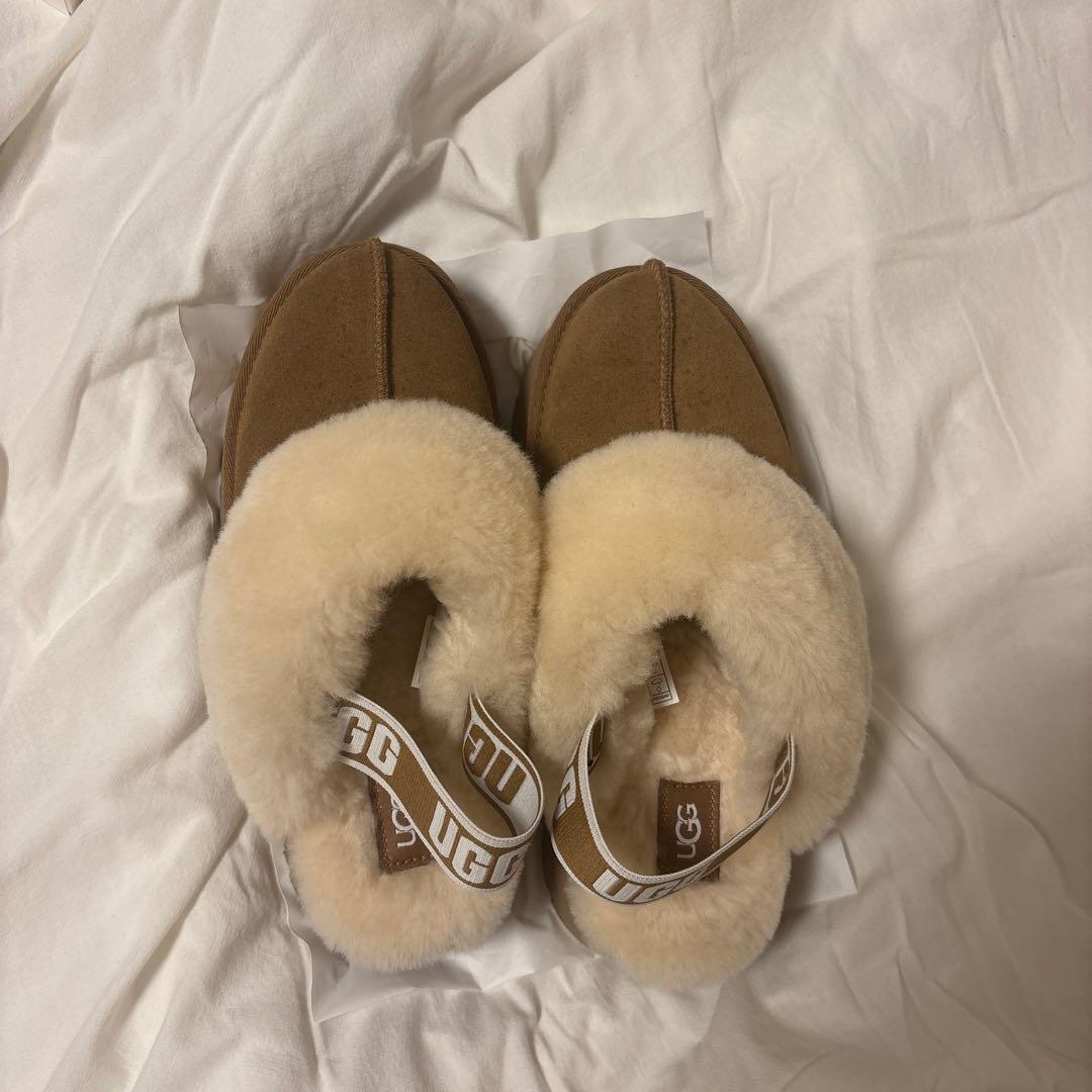 UGG FUNKETTE アグ ファンケット チェスナット 24cm サイズ - メルカリ