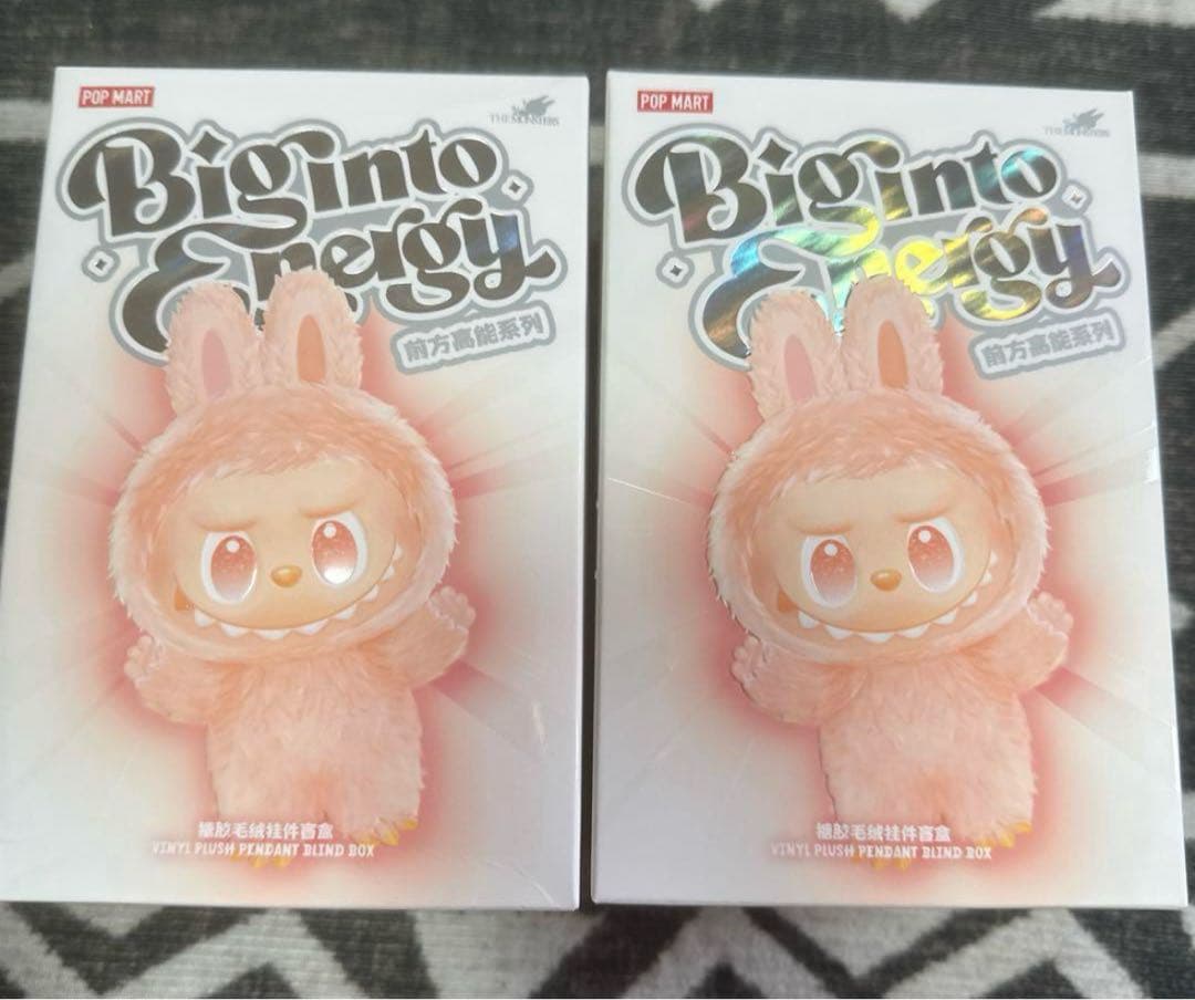 正規品・未開封　Labubu Big into Energy 2箱 楽天市場】ラッピングOP 楽天1位【100％正規品保証・即発送】 THE