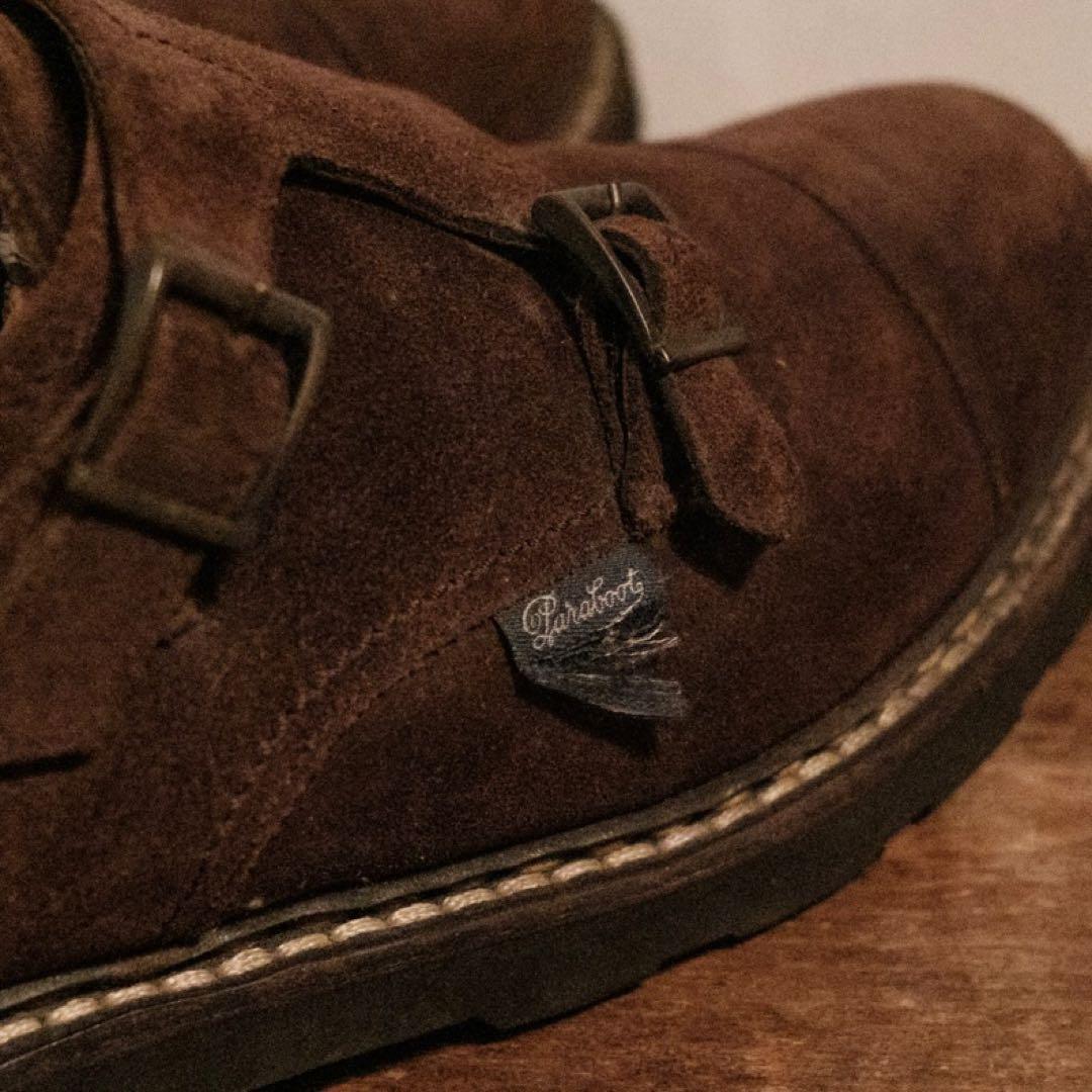 PARABOOT パラブーツ / ウィリアム 8 ダークブラウン スエード - メルカリ
