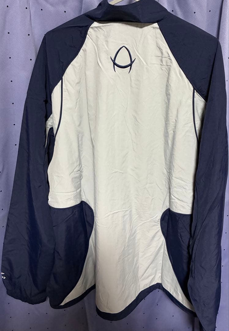 UMBRO ATOMS ナイロンジャケット グレー/ネイビー - ジャケット