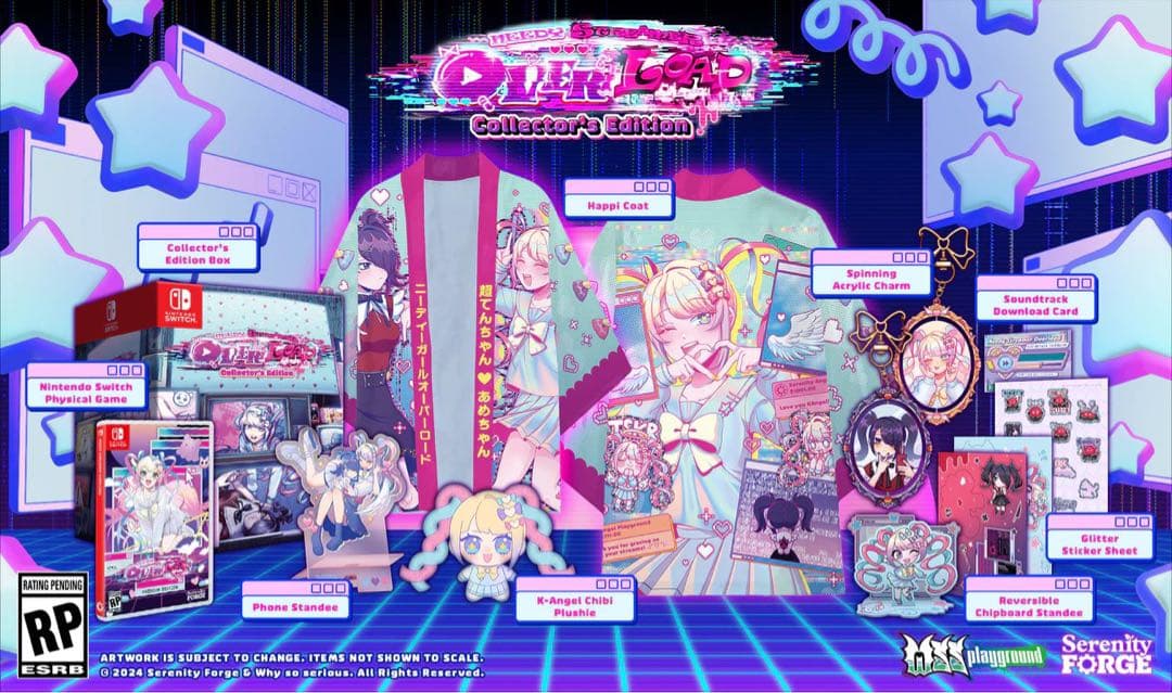 【公式】NEEDYGIRL OVERDOSE Switch 海外版 NEEDY GIRL OVERDOSE」のNintendo Switch版が10月27日に発売決定。承認