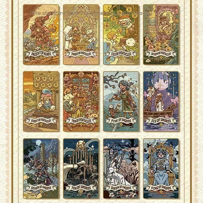 正規品タロットカード】海外ハンドメイドデッキ✨可愛い羊の谷のカード
