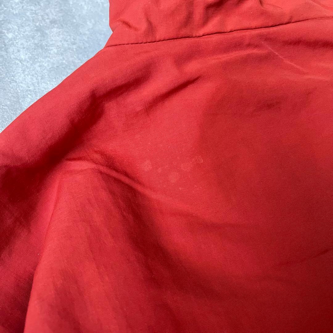 90s L.L.Bean ウォームアップジャケット 裏フリース オレンジ S