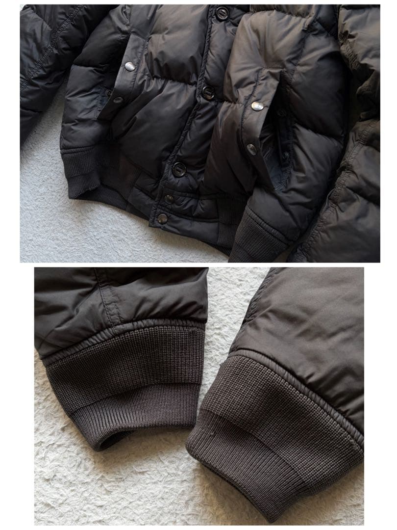 激レア】モンクレール ダウンジャケット ALBERIC フランス国旗 グレー