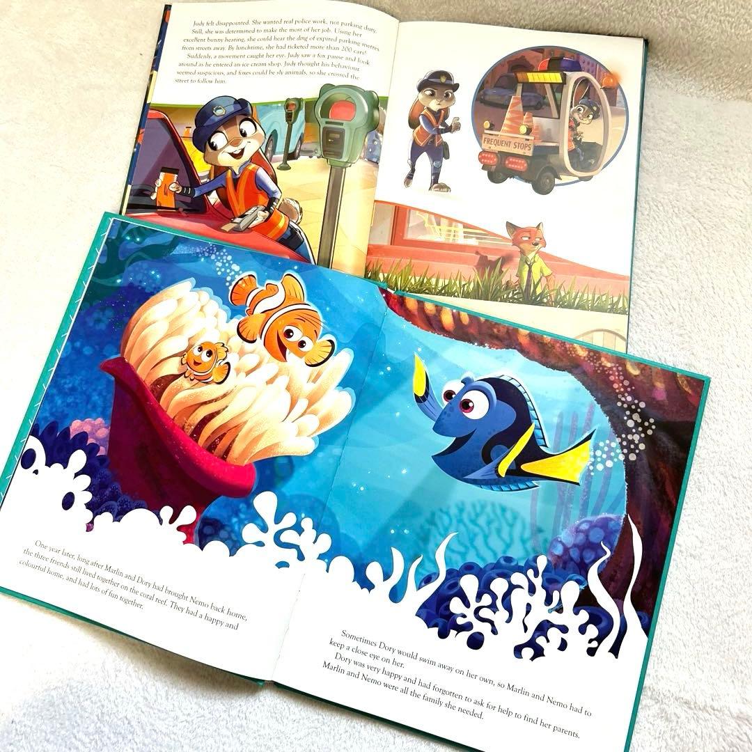 英語 絵本 10冊セット ディズニー ミッキー ズートピア ドリー 仕掛け