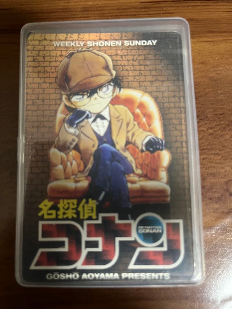 名探偵コナン　応募者全員サービス　トランプ キッドの名言とイラストが、どでかトランプの応募者全員サービスになり