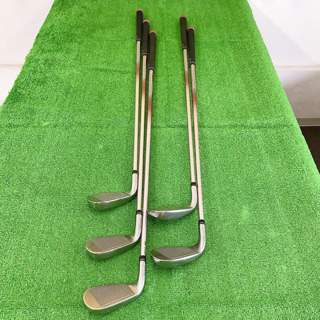 タ78☆ゼクシオナイン 5本レディースアイアンセット A MP900L ボルドー