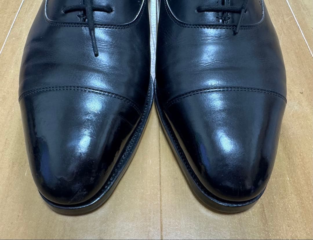 美品ジョンロブ 黒 シティ2 10 1/2E - メルカリ