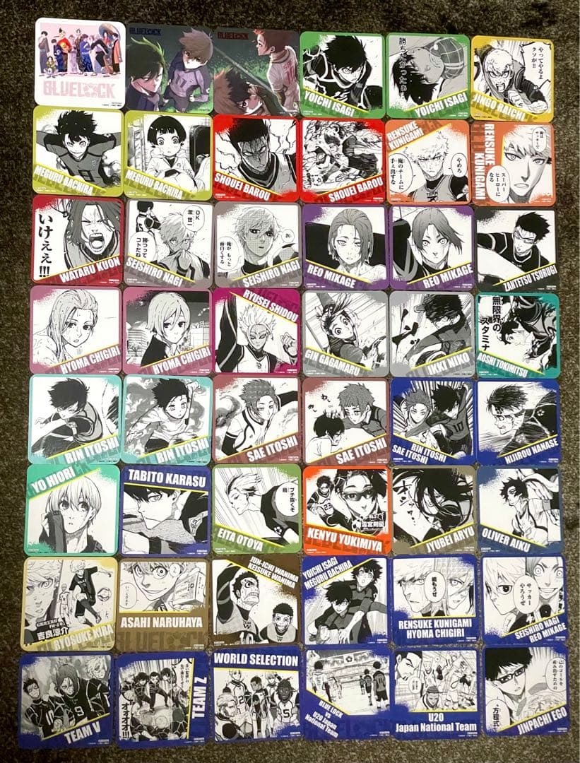 ブルーロック ブルロ 原作絵 ランダムコースター プリンセスカフェ 全