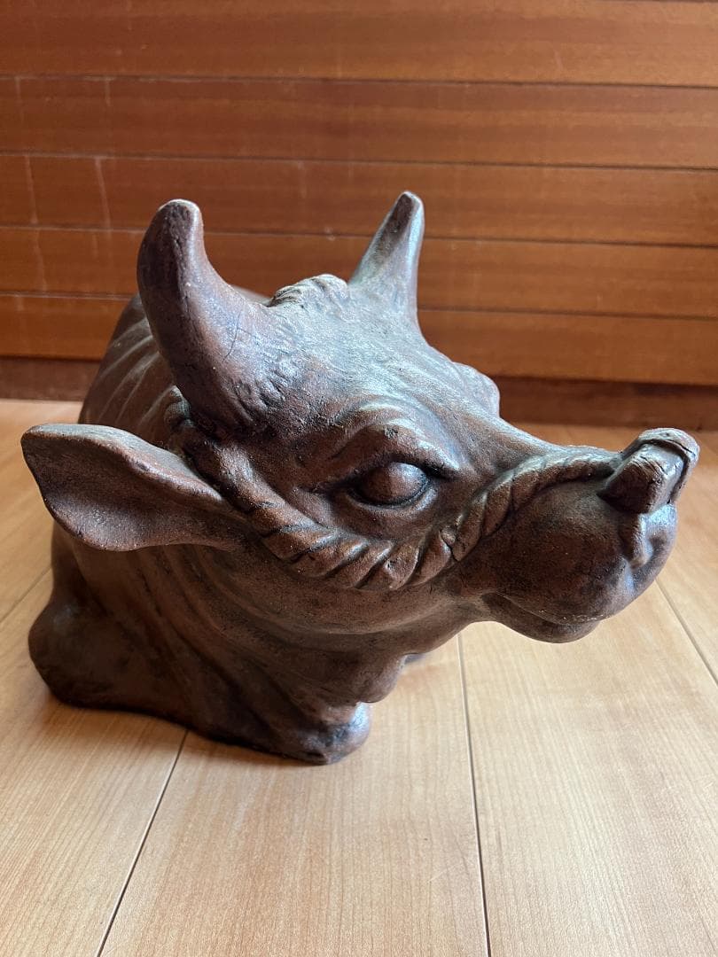 丑・牛 置物 備前焼の通販はau PAY マーケット - 輸入雑貨のネット