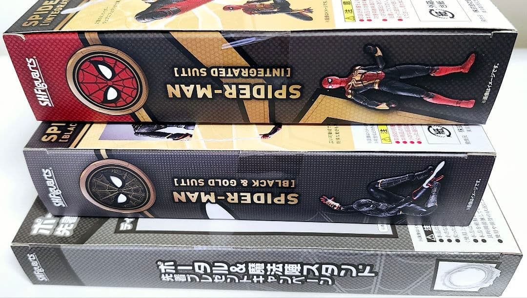 S.H.Figuarts　スパイダーマン　No Way 　３点セット