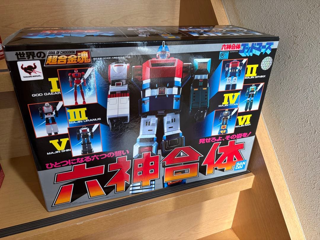未開封 ホビー 超合金魂 GX-40R 六神合体ゴッドマーズ 266742573 超合金魂 GX-40R 六神合体ゴッドマーズ | 魂ウェブ