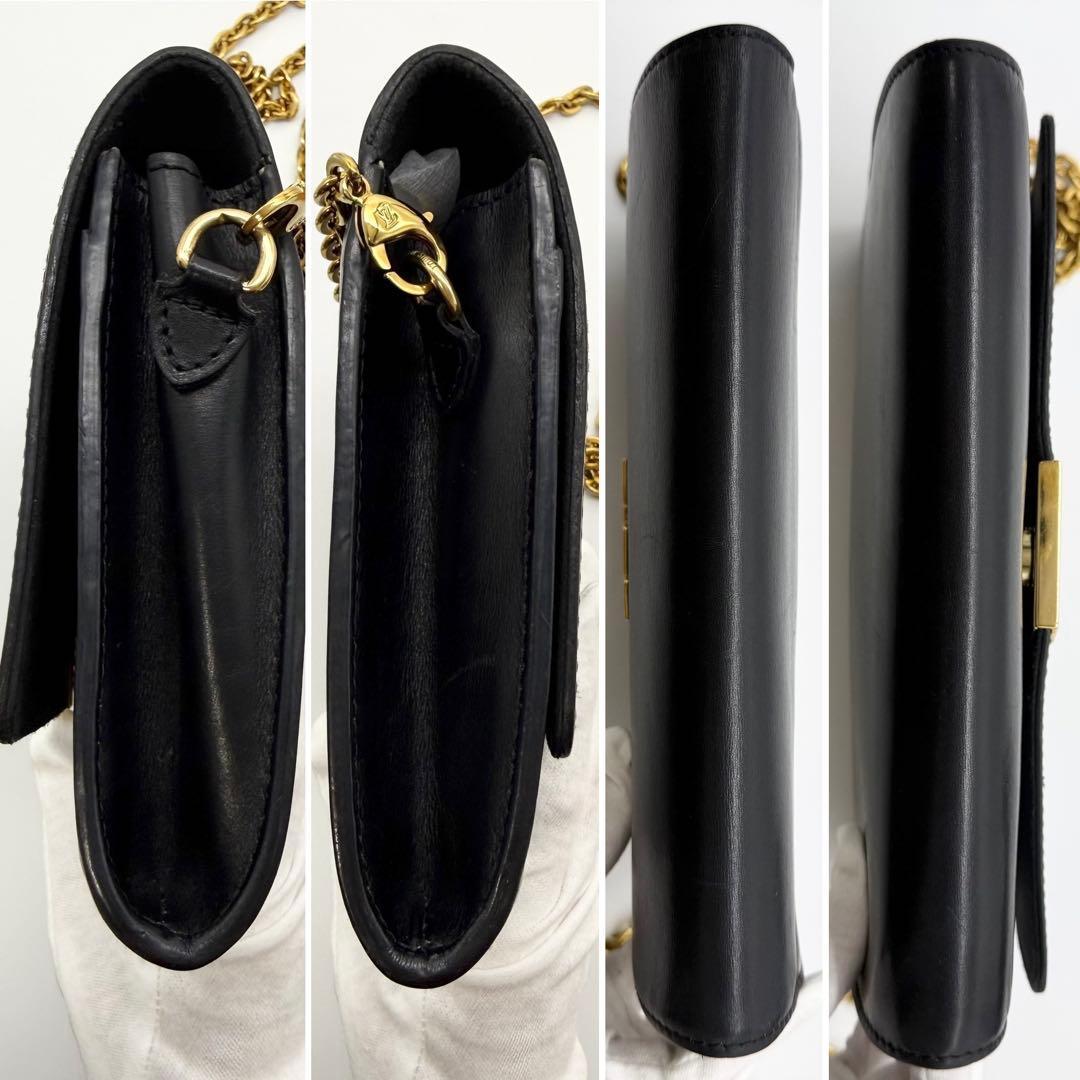 良品✨ルイヴィトン ポシェット ルイーズMM チェーンショルダーバッグ