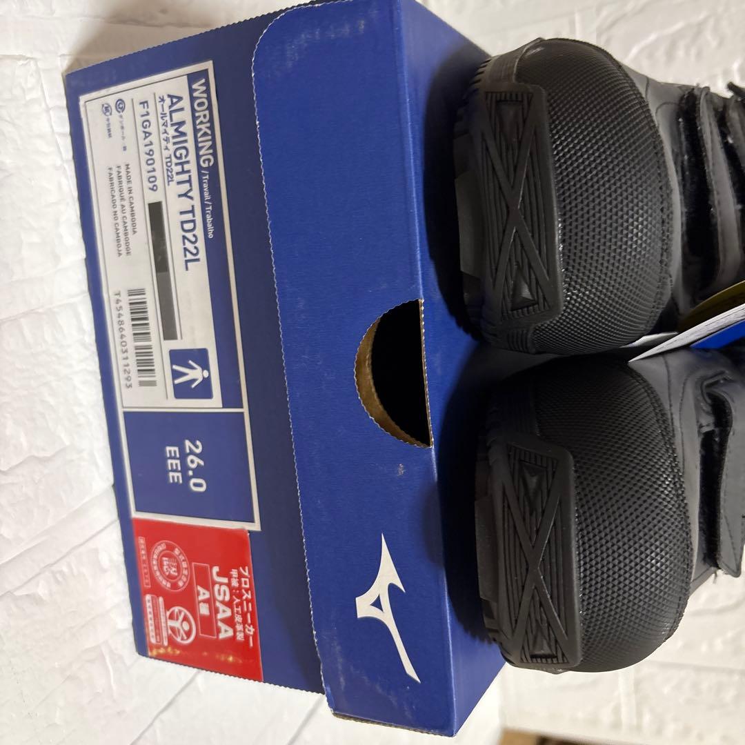 Mizuno Working IT TD22L 安全靴 26.0cm EEE