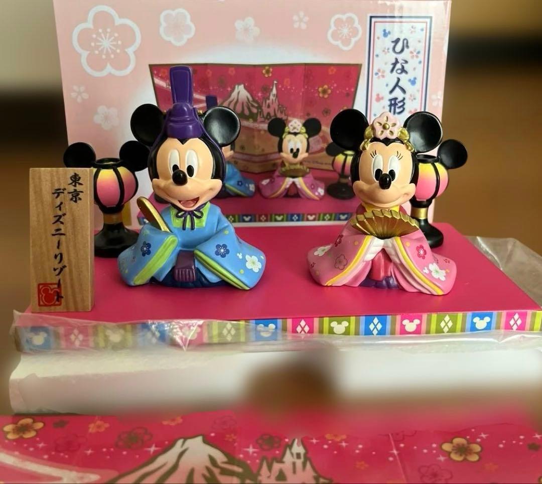 東京ディズニーリゾート限定】ディズニー ミッキー・ミニー 雛人形