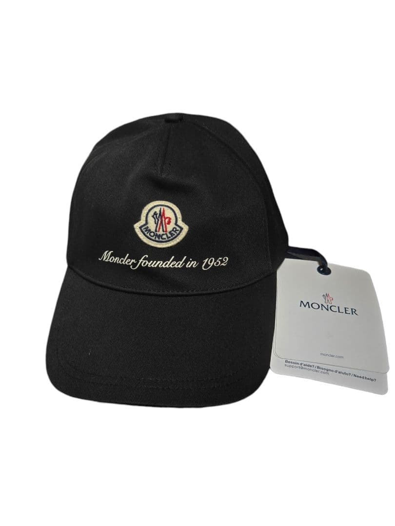 【新品】MONCLER モンクレール キャップ コットン ユニセックス新品 MONCLER（モンクレール） キャップ BASEBALL CAP ベースボールキャップ