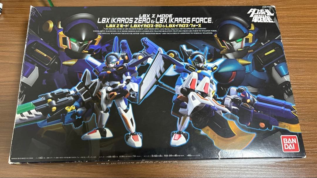 BANDAI LBX イカロスゼロ　イカロスフォース　Zモード Amazon | ダンボール戦機W(ダブル) LBX Zモード LBX イカロス・ゼロ