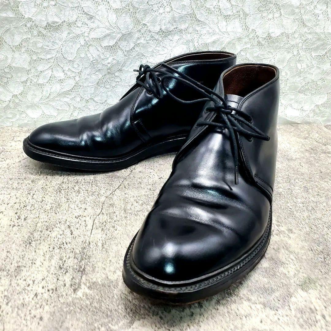 ✨REGAL リーガル✨チャッカブーツ レザーソール 24～25cm 黒 - メルカリ