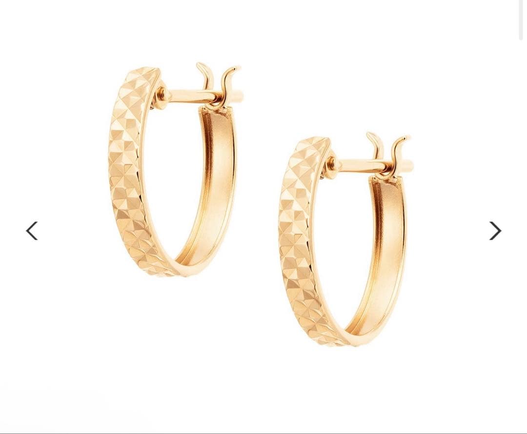 ツツミ　 18Kゴールド　フープピアス 楽天市場】K18イエローゴールドピアス : ジュエリーツツミ