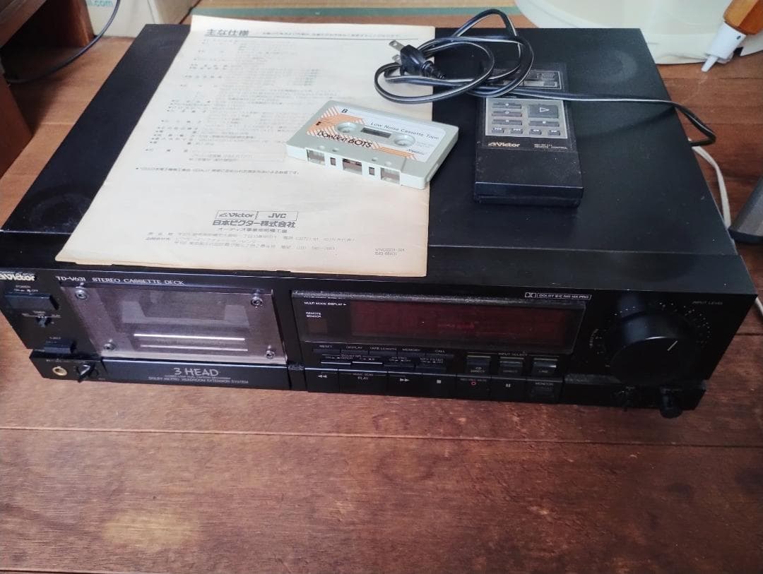 TD-V631ビクターステレオカセットデッキ gs-joy_20240908144229-00156us